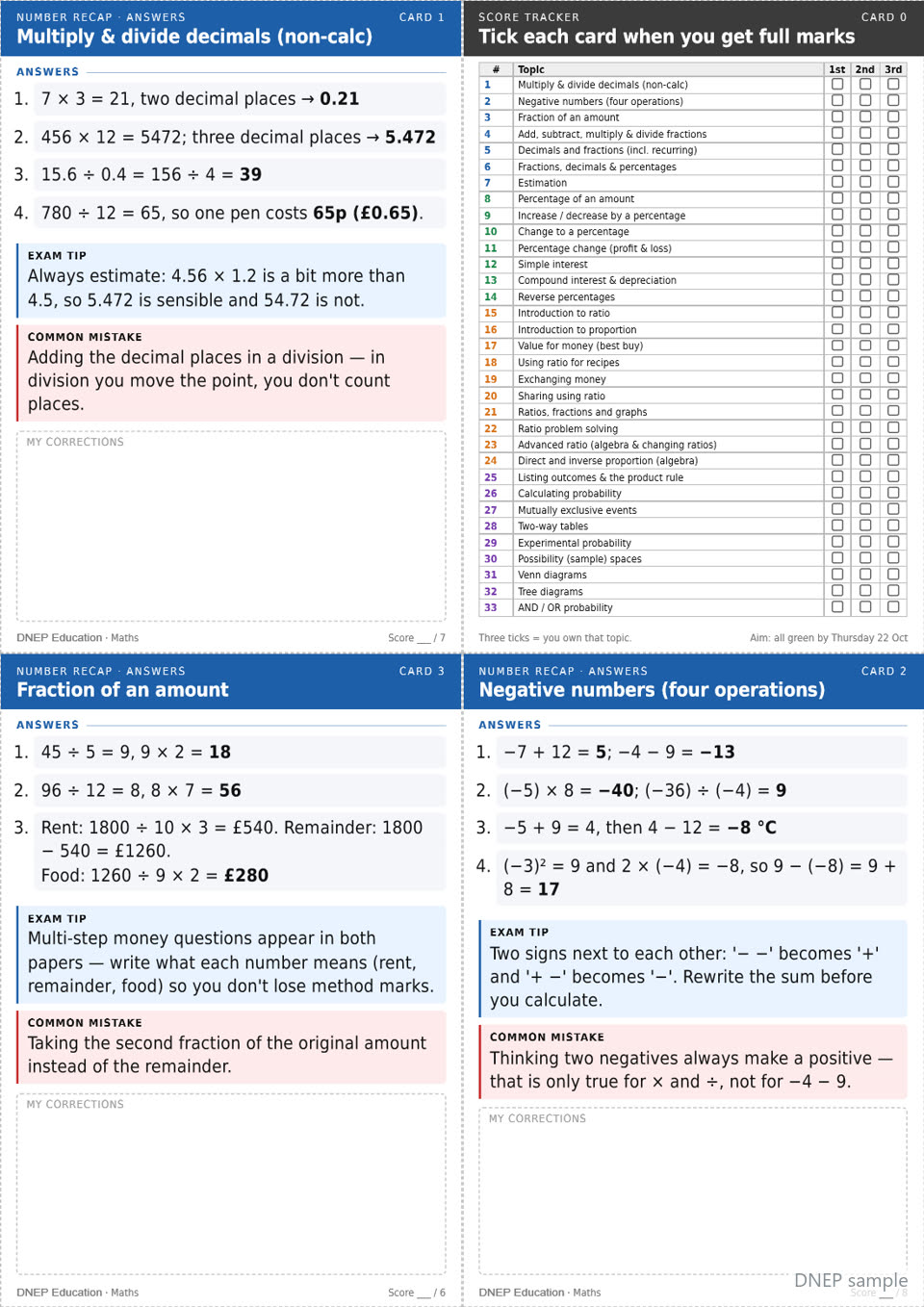 Flashcards
